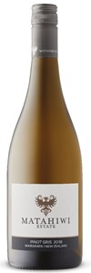 Matahiwi Vineyard Ltd 18matahiwi Estate Pinot Gris 2018